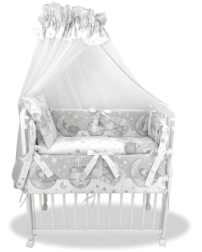 Beistellbett Baby Elefanten Komplettset - babyhafen.de 