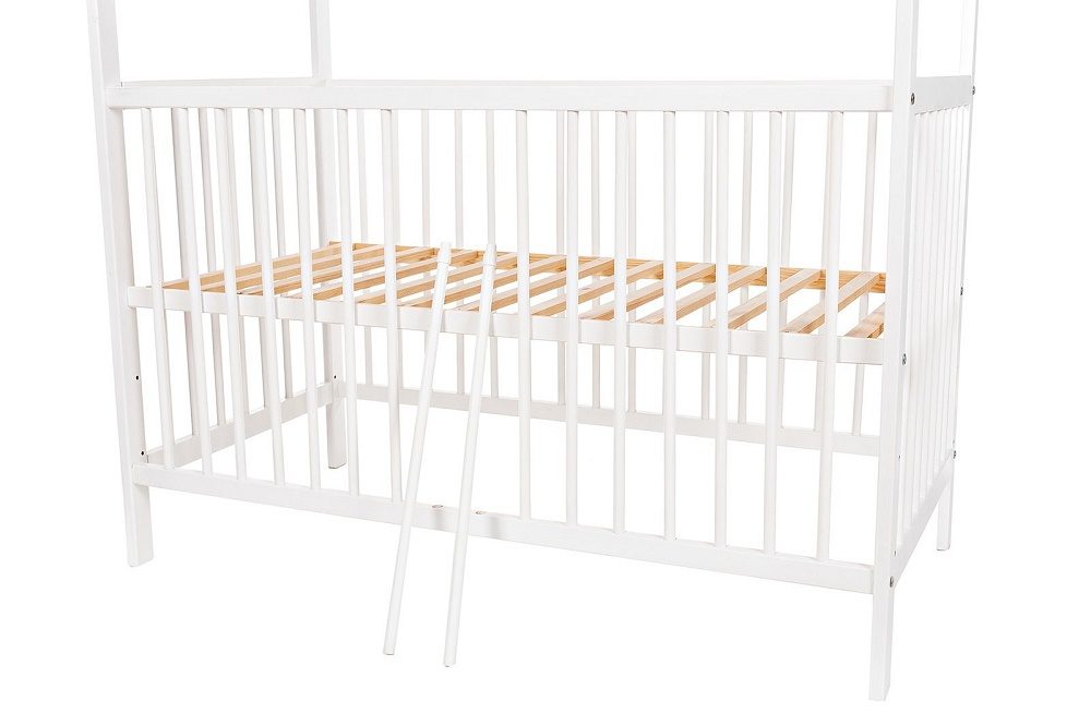 Hausbett Home Sweet Rosa 60x120 Bio Bettset - babyhafen.de 