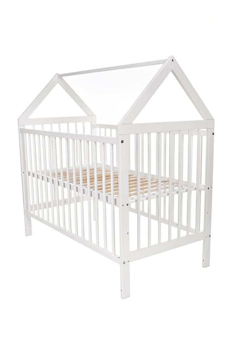 Hausbett 120x60 Rausfallschutz Ausstattung Teddy grün - babyhafen.de 