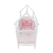 Hausbett Home Sweet Rosa 60x120 Bio Bettset - babyhafen.de 