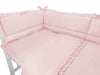 Kinderbett 60 × 120 Komplettset Royal rosa - babyhafen.de 