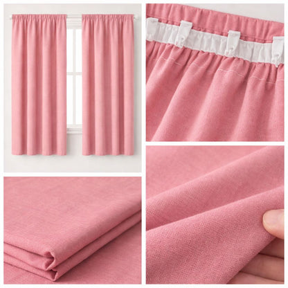 Gardinenband für Haken an Kinderzimmer Gardinen aus Baumwolle