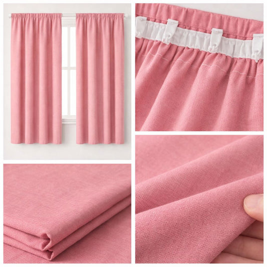 Gardinenband für Haken an Kinderzimmer Gardinen aus Baumwolle