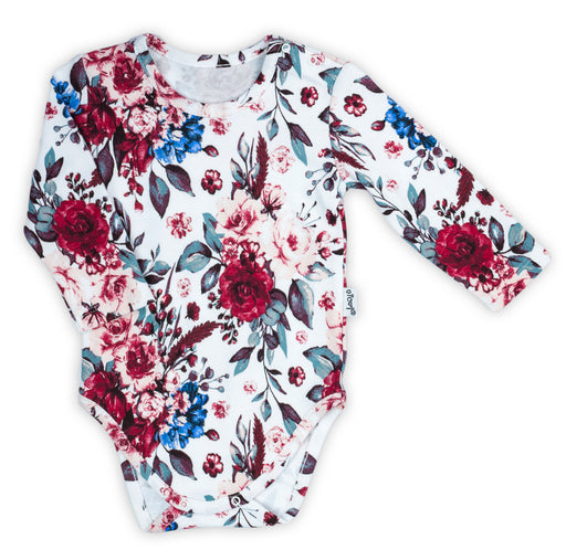 Langarmbody floral Gr. 80 Mädchen Baby KATE - babyhafen.de 