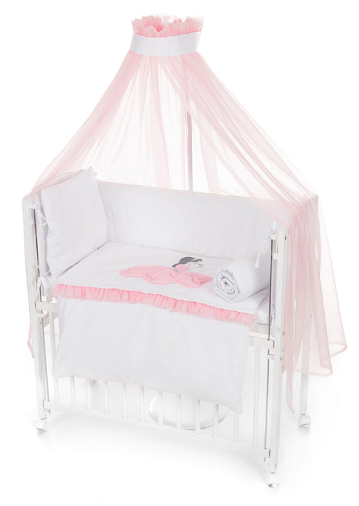 Mobiles Beistellbett Rollen Komplett rosa Prinzessin - babyhafen.de 