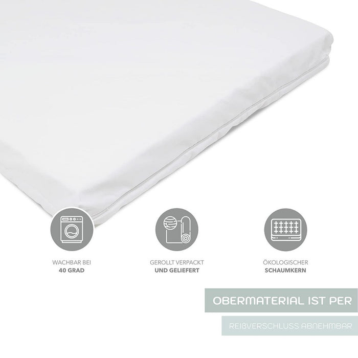 Babybett Komplettbett 60×120cm Schmetterlinge Blau - babyhafen.de 