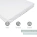Babybett Komplettbett 60×120cm Schmetterlinge Blau - babyhafen.de 