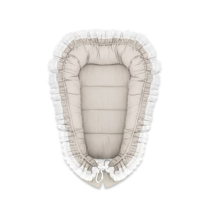 Royal Kuschelnest Babynest Babykokon Spitze - babyhafen.de 