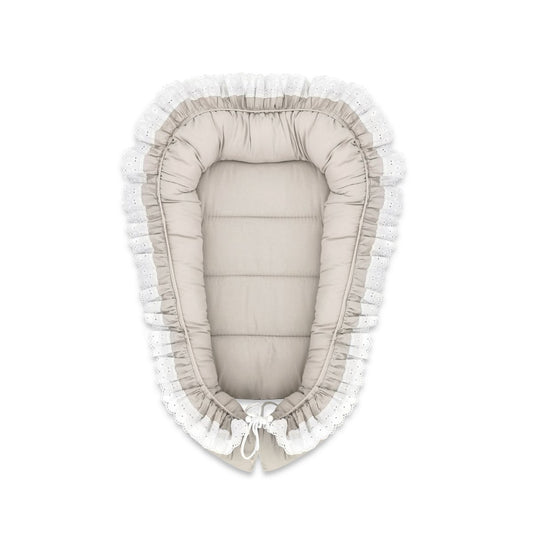 Royal Kuschelnest Babynest Babykokon Spitze - babyhafen.de 