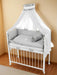 Sichere Babybett online kaufen - Gitterbetten für erholsamen Schlaf Baby Grau - babyhafen.de 