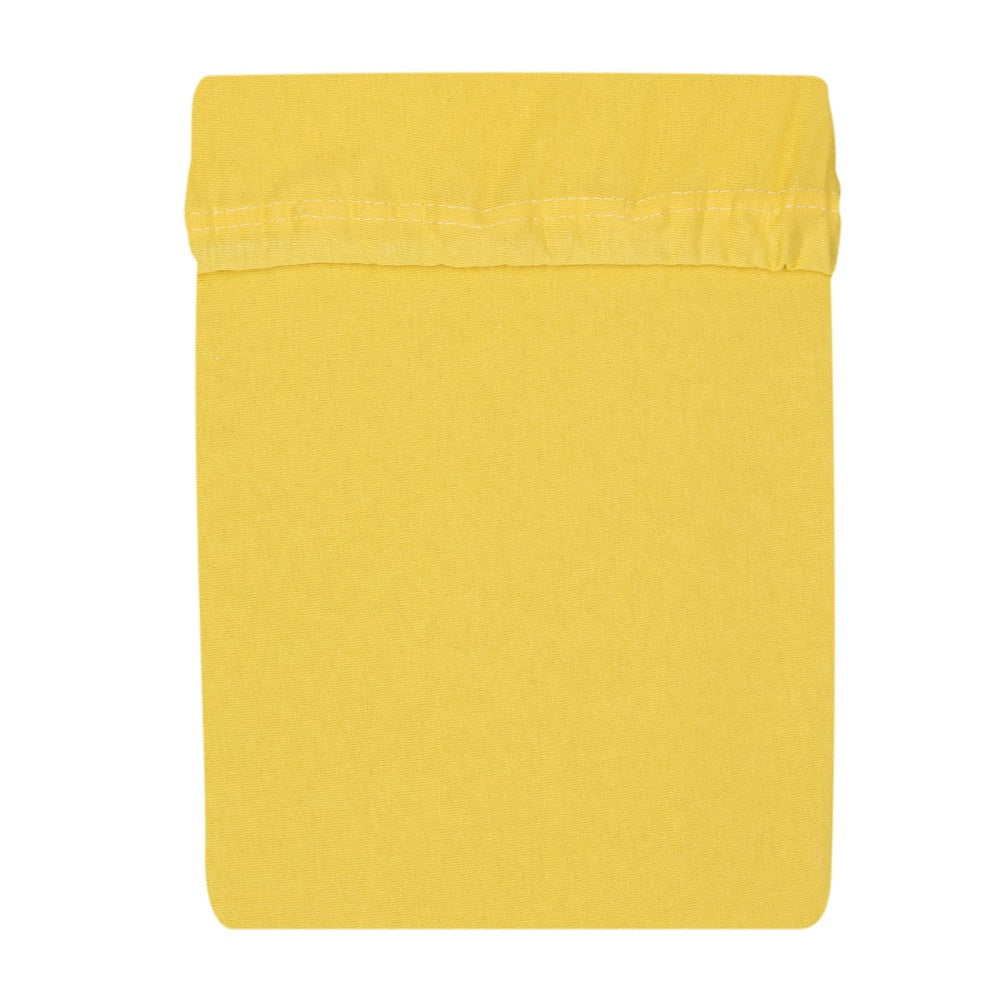 Spannbettlaken Jersey 60x120 Gummizug Gelb - babyhafen.de 