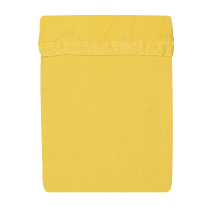 Spannbettlaken Jersey 60x120 Gummizug Gelb - babyhafen.de 