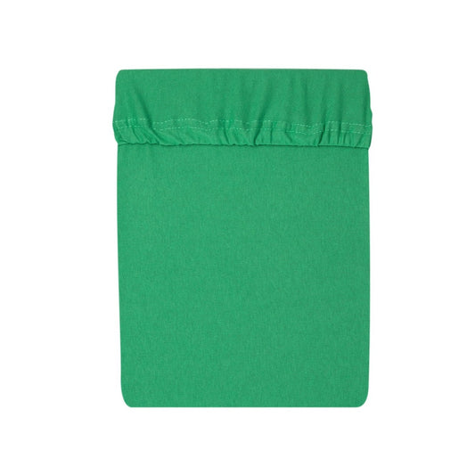 Spannbettlaken Jersey 60x120 cm Grün mit Gummizug – kuscheliges Spannbettlaken für Babybett