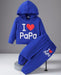 2er-Set Baby I LOVE PAPA blau - babyhafen.de 