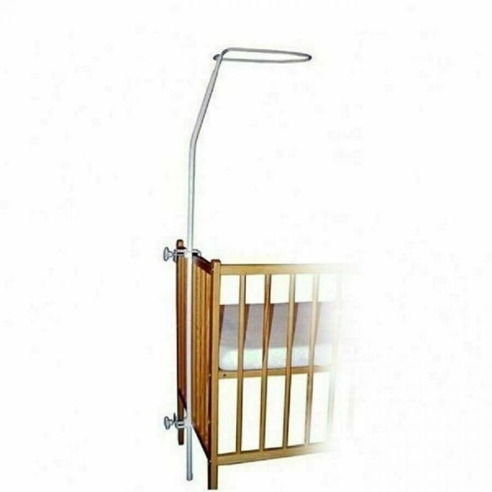 Universal Himmelstange für Babybett Gitterbett Wiege Beistellbett - babyhafen.de 