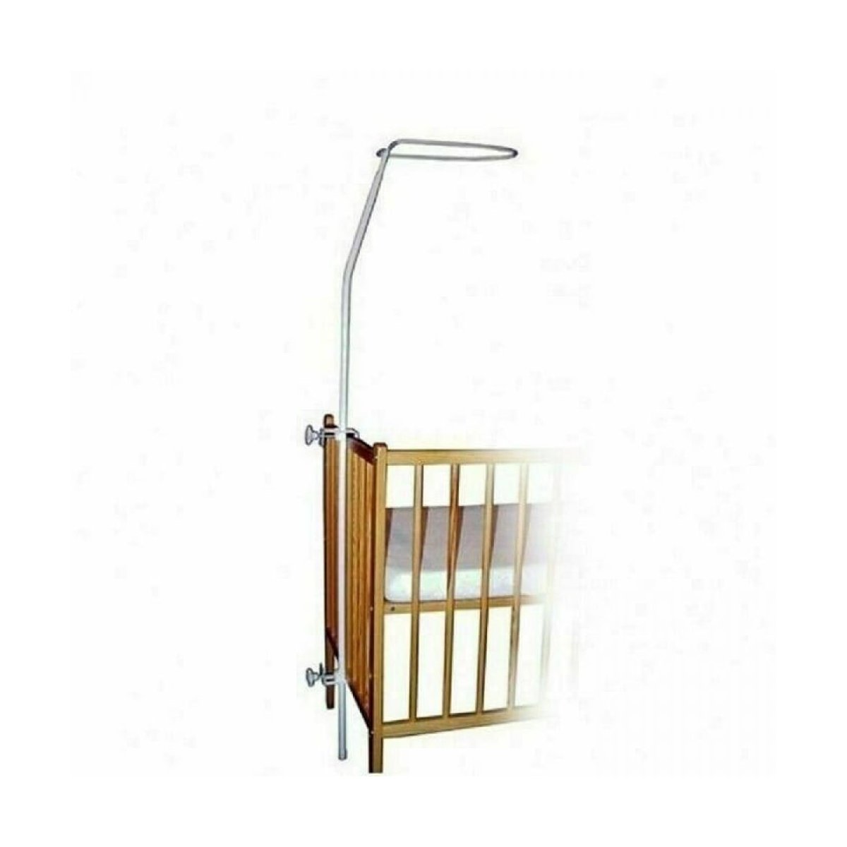 Universal Himmelstange für Babybett Gitterbett Wiege Beistellbett - babyhafen.de 
