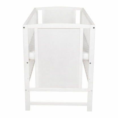 Babybett aus Kiefernholz 60x120 cm ohne Motiv