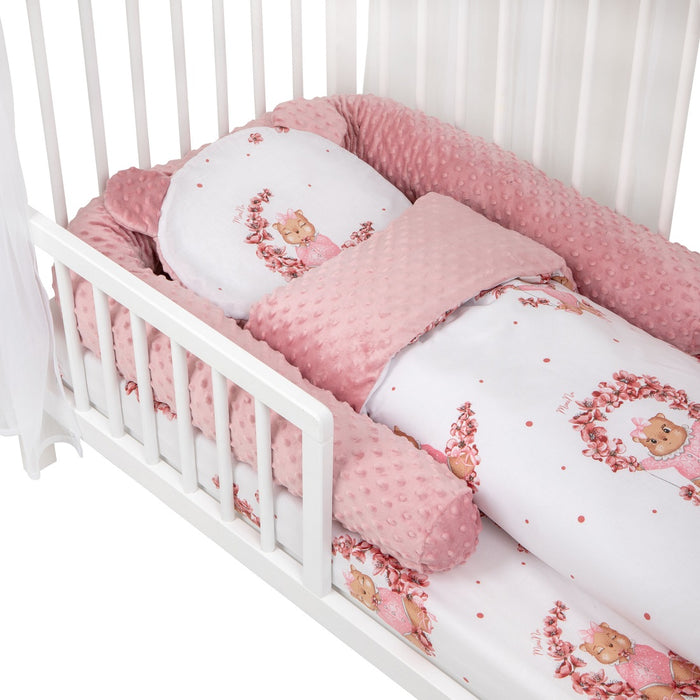 BETTY Komplettbett 2in1 Hausbett 60×120 mit Schutzgitter - babyhafen.de 