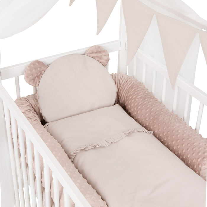 Royal Hausbett Kinderbett 60x120 Matratze Bettset Beige - babyhafen.de 