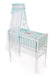 Baby Beistellbett Komplettbett inkl. Krabbeldecke Teddy MINT - babyhafen.de 