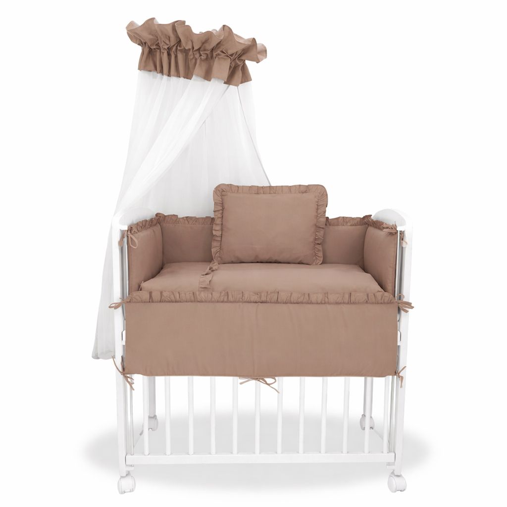 baby beistellbett mokka royal rüsche babyzimmer