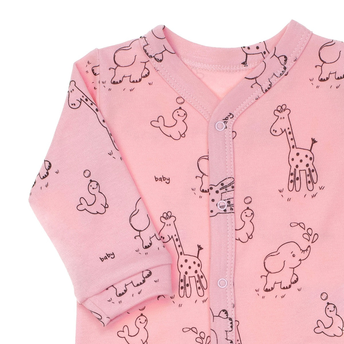 Baby Erstausstattung Mädchen in Rosa mit Strampler 