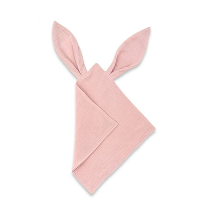 Baby-Kinderwagen Schmusetuch-rosa– Musselin Baumwolle 100% - babyhafen.de 