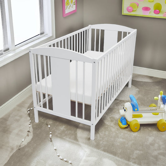 Babybett Sami – 60x120 cm mit Matratze aus Kiefernholz - babyhafen.de 