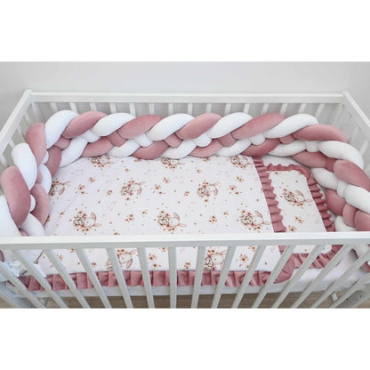 geflochtenen Samt Zopfschlange und hochwertigen Bettwäsche