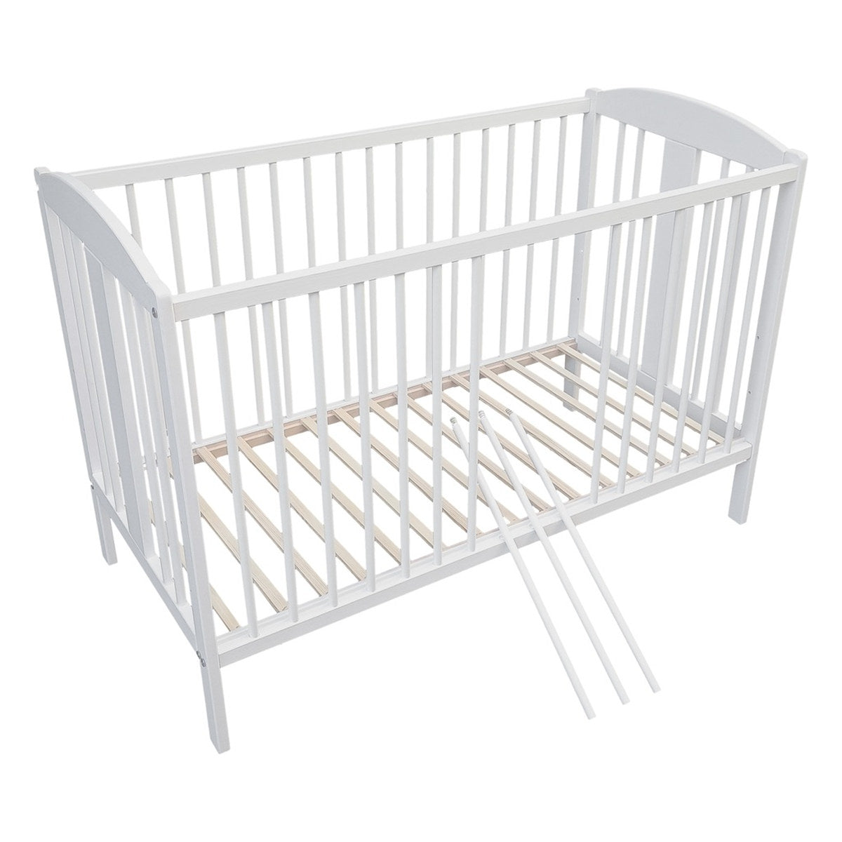 Babybett Sami – 60x120 cm mit Matratze aus Kiefernholz - babyhafen.de 