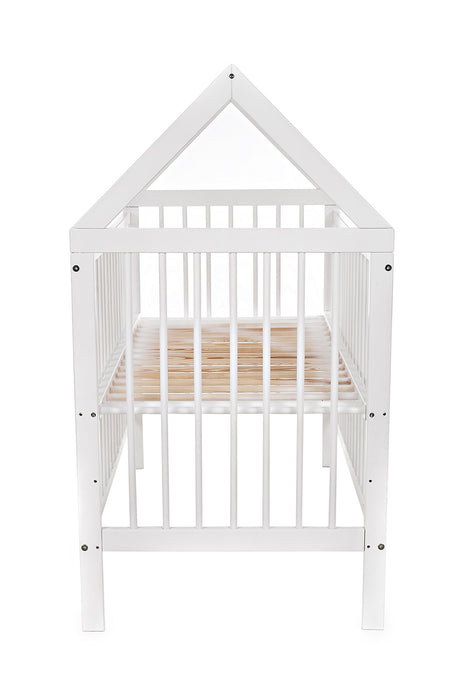 Hausbett 120x60 Rausfallschutz Umbaubar inkl. Ausstattung BABY - babyhafen.de 