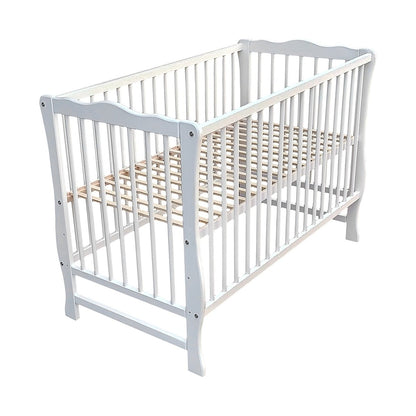 Babybett Juliett aus Kiefernholz – 60x120 cm mit Matratze - babyhafen.de 