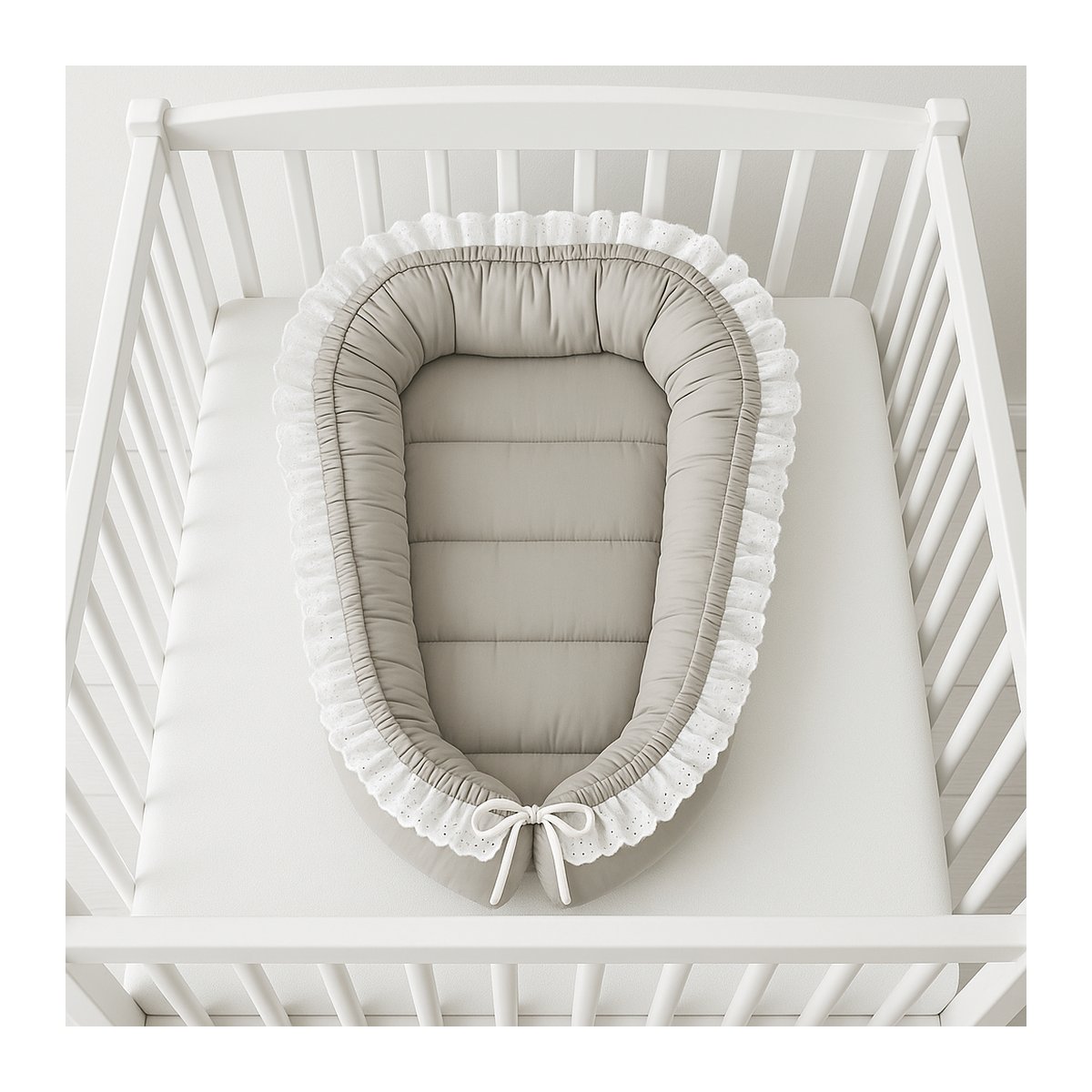 Royal Kuschelnest Babynest Babykokon Spitze - babyhafen.de 