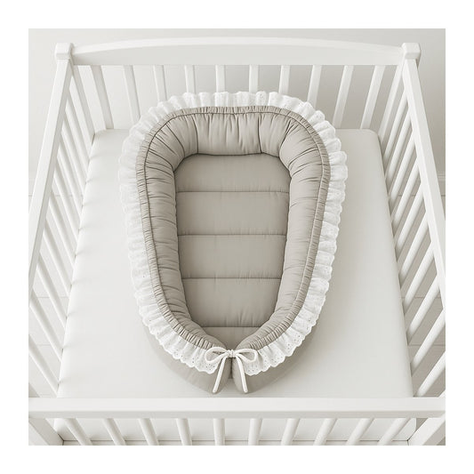 Royal Kuschelnest Babynest Babykokon Spitze - babyhafen.de 