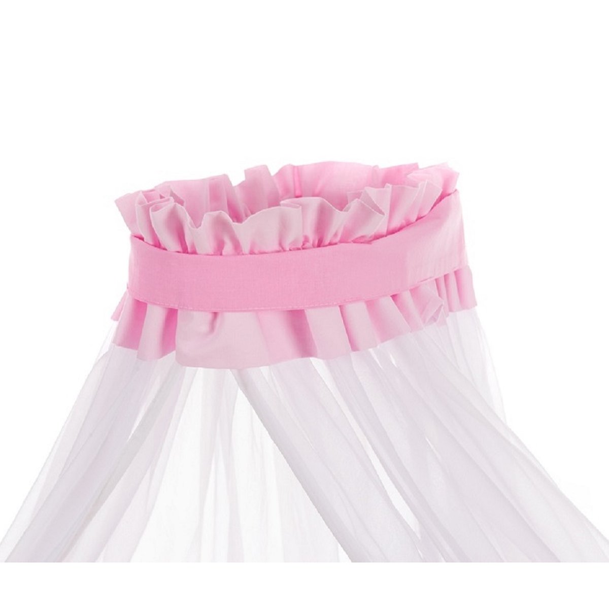 Beistellbett Matratze, Rollen, HERZEN rosa Deko-Schleifen - babyhafen.de 