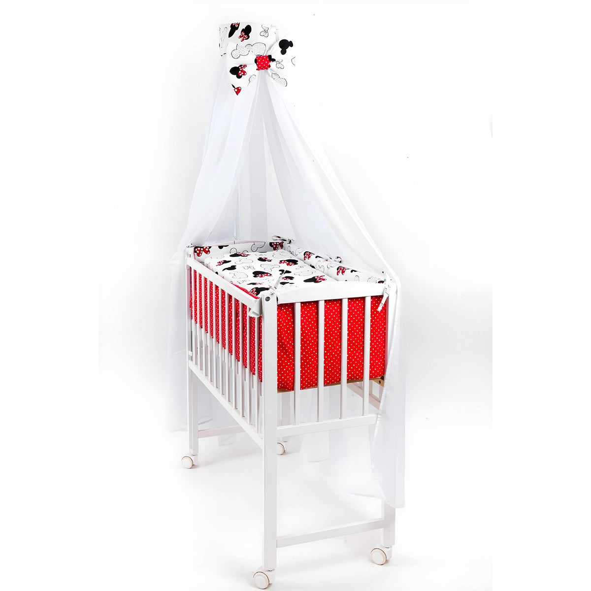 Beistellbett Komplettbett Minnie Mouse - babyhafen.de 