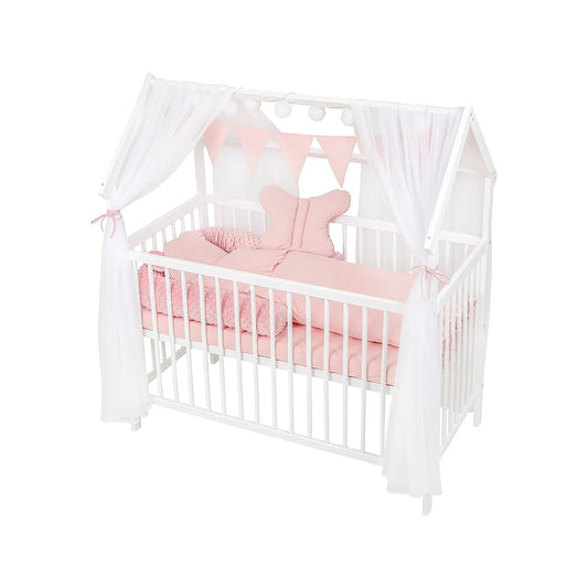 Royal Hausbett Kinderbett 60x120 Matratze Bettset
