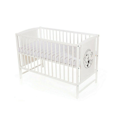 Komple yatak 120 × 60 bebek yatağı Teddy ayda, mavi