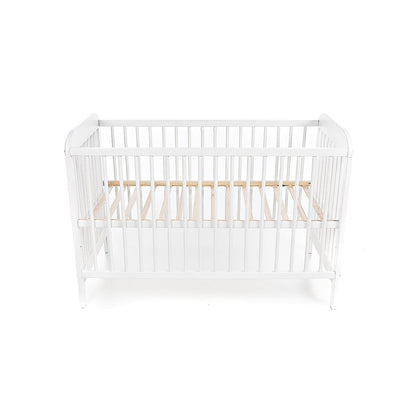 Kinderbett 60 × 120 Komplettset Royal Rüsche Beige