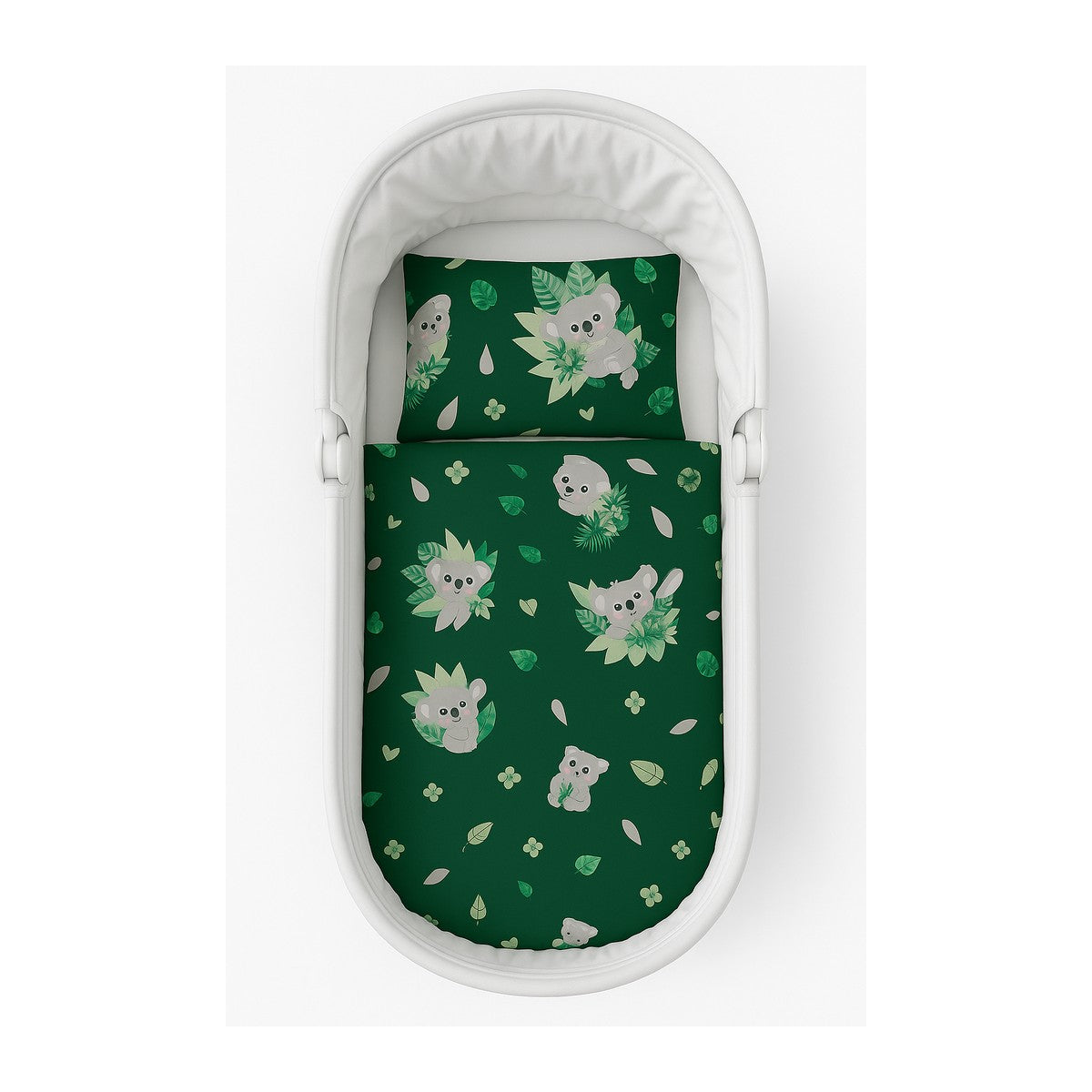 2-teilig Baby Kinderwagenset Bezüge Tropical Dark - babyhafen.de 