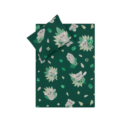 2-teilig Baby Kinderwagenset Bezüge Tropical Dark - babyhafen.de 