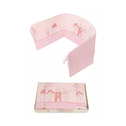 Kinderbett 60x120 komplett Bio MUFFI, rosa