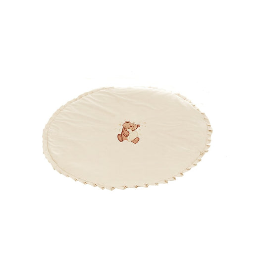 spielmatte-rund-beige-teddybär- babyhafen.de 
