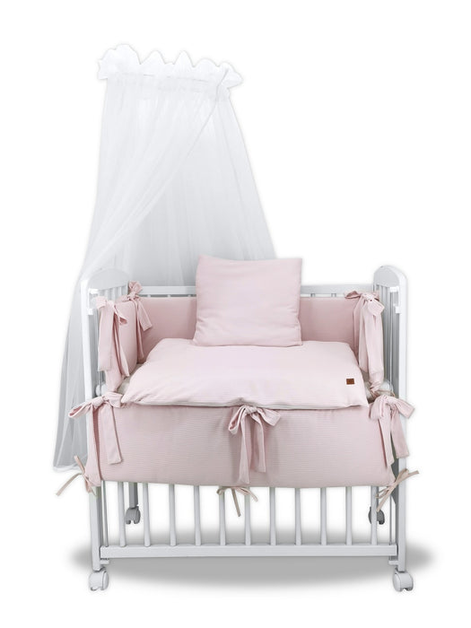 3in1 Beistellbett Babybett Sweater Soft Rosa - babyhafen.de 