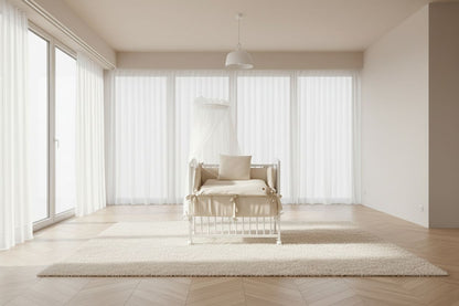 Komplettes Beistellbett Sweater Soft Beige in Studio von Babyhafen