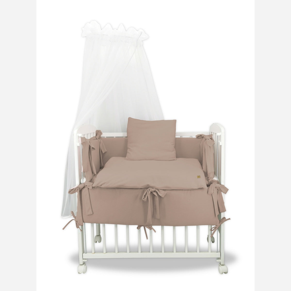 Mobiles 3in1 Beistellbett Babybett Sweater Soft Premium Mokka