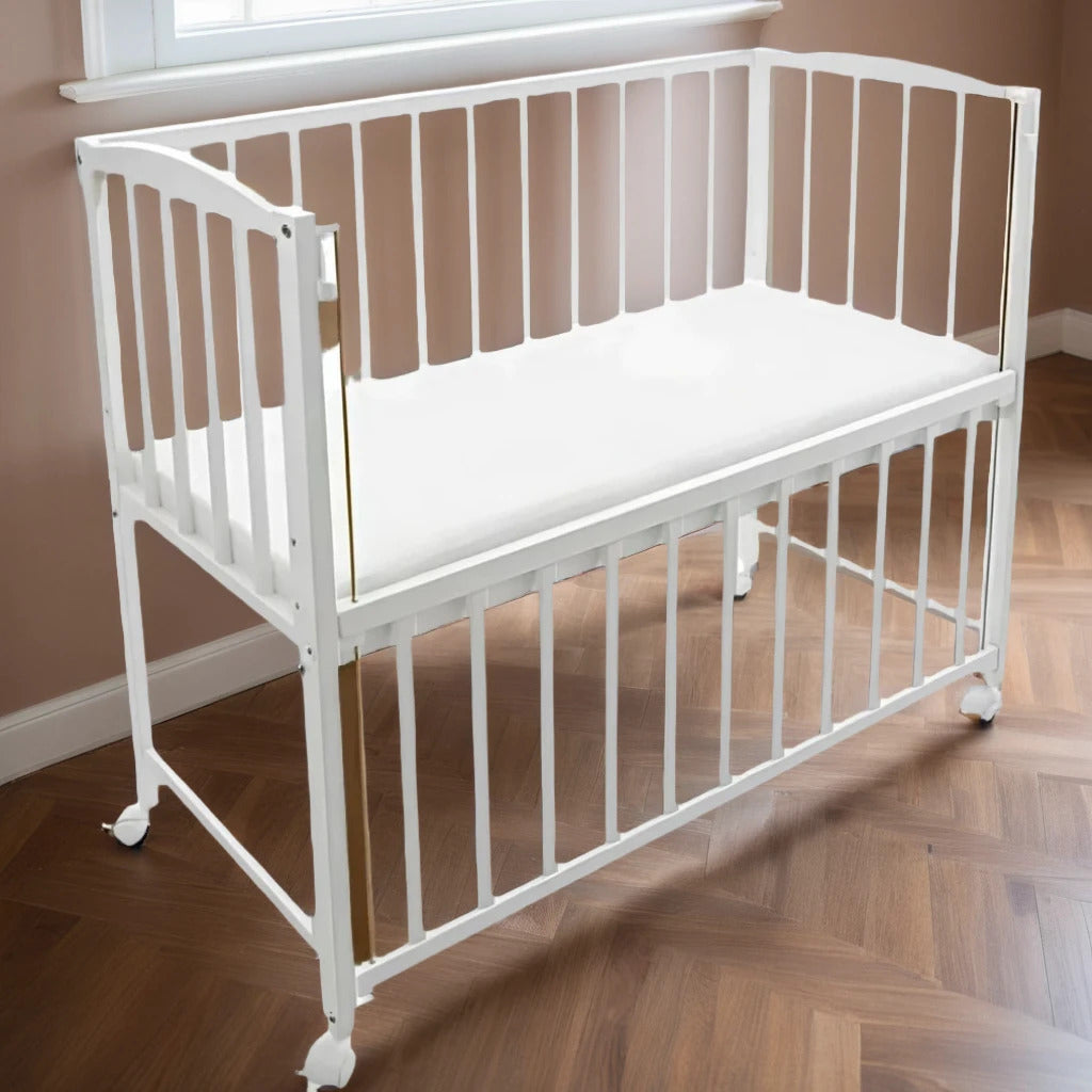 BABYHAFEN Stubenbett 3in1 Beistellbett mit Matratze - babyhafen.de 