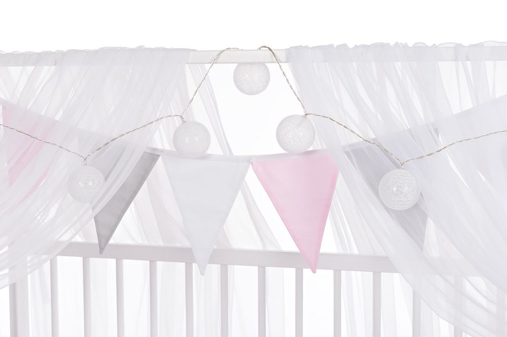 Hausbett 120x60 Umbaubar Inkl. Ausstattung Teddy rosa - babyhafen.de 