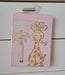 Besticktes Baby Bettwäsche-Set 120×90 Giraffe - babyhafen.de 