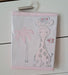 Besticktes Baby Bettwäsche-Set 120×90 Giraffe - babyhafen.de 